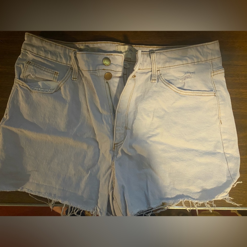 White shorts